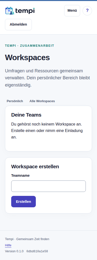 Workspaces